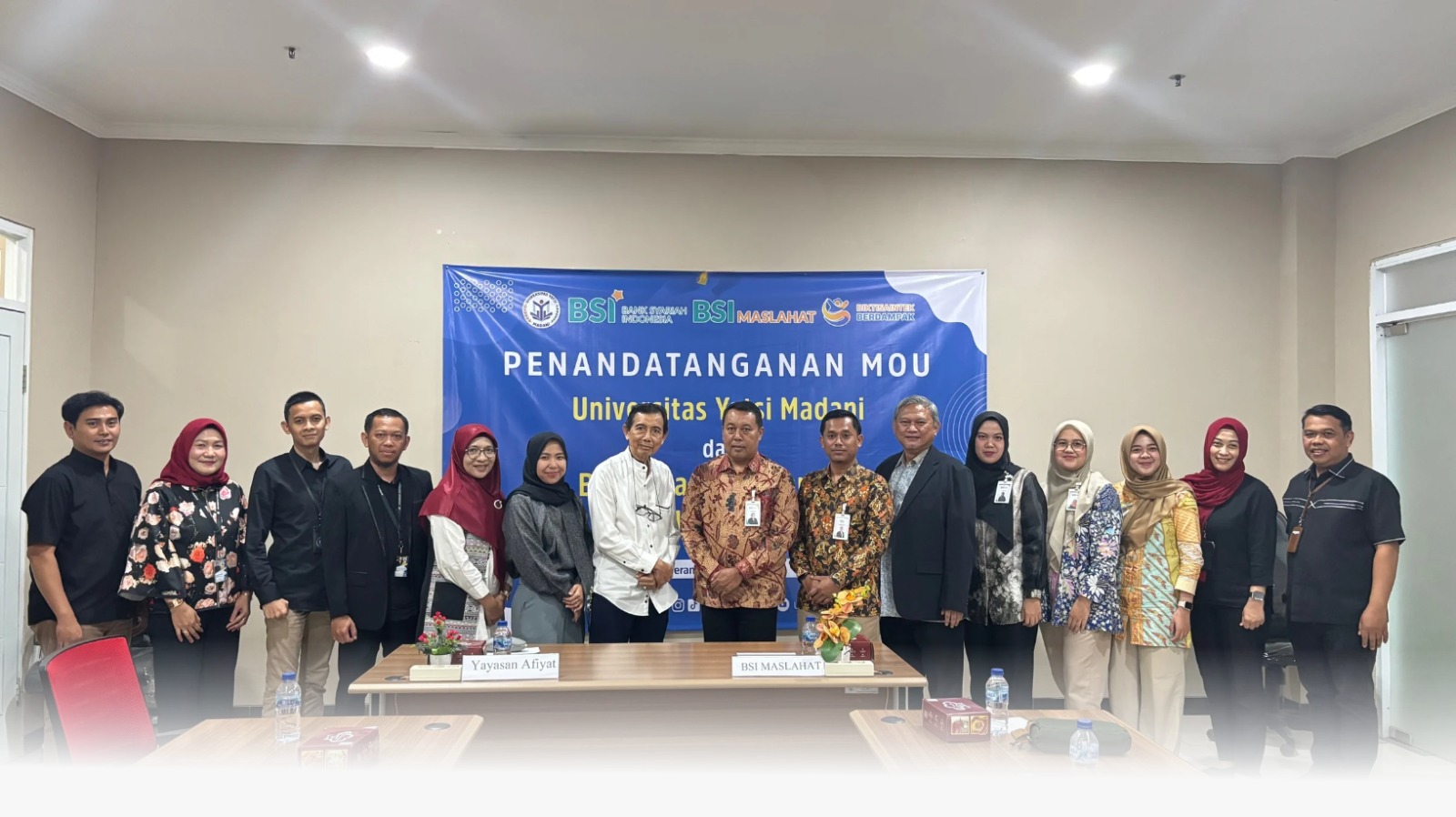 Universitas Yatsi Madani Jalin Kerja Sama Strategis dengan Bank BSI dan BSI Maslahat